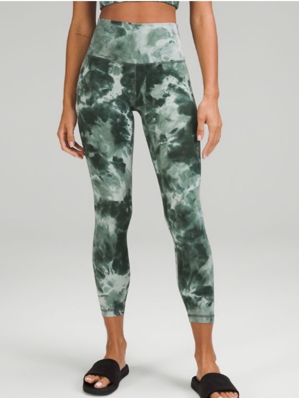 Lululemon Align Green Tie Dye 25”